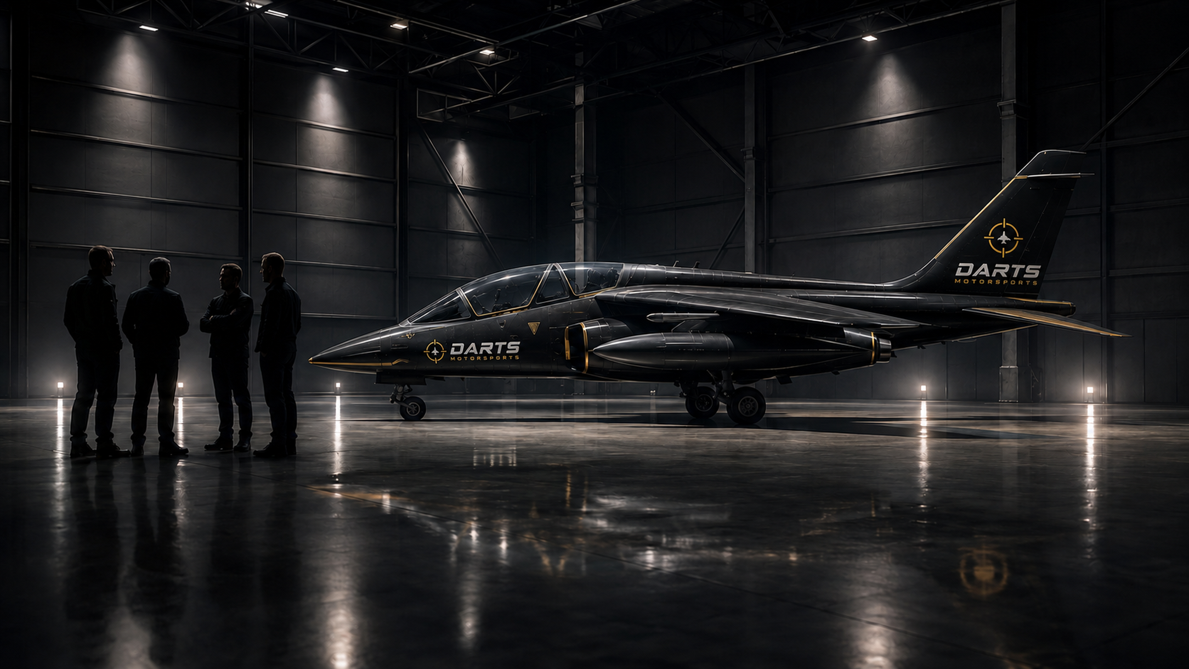 DARTS Alpha Jet hangar
